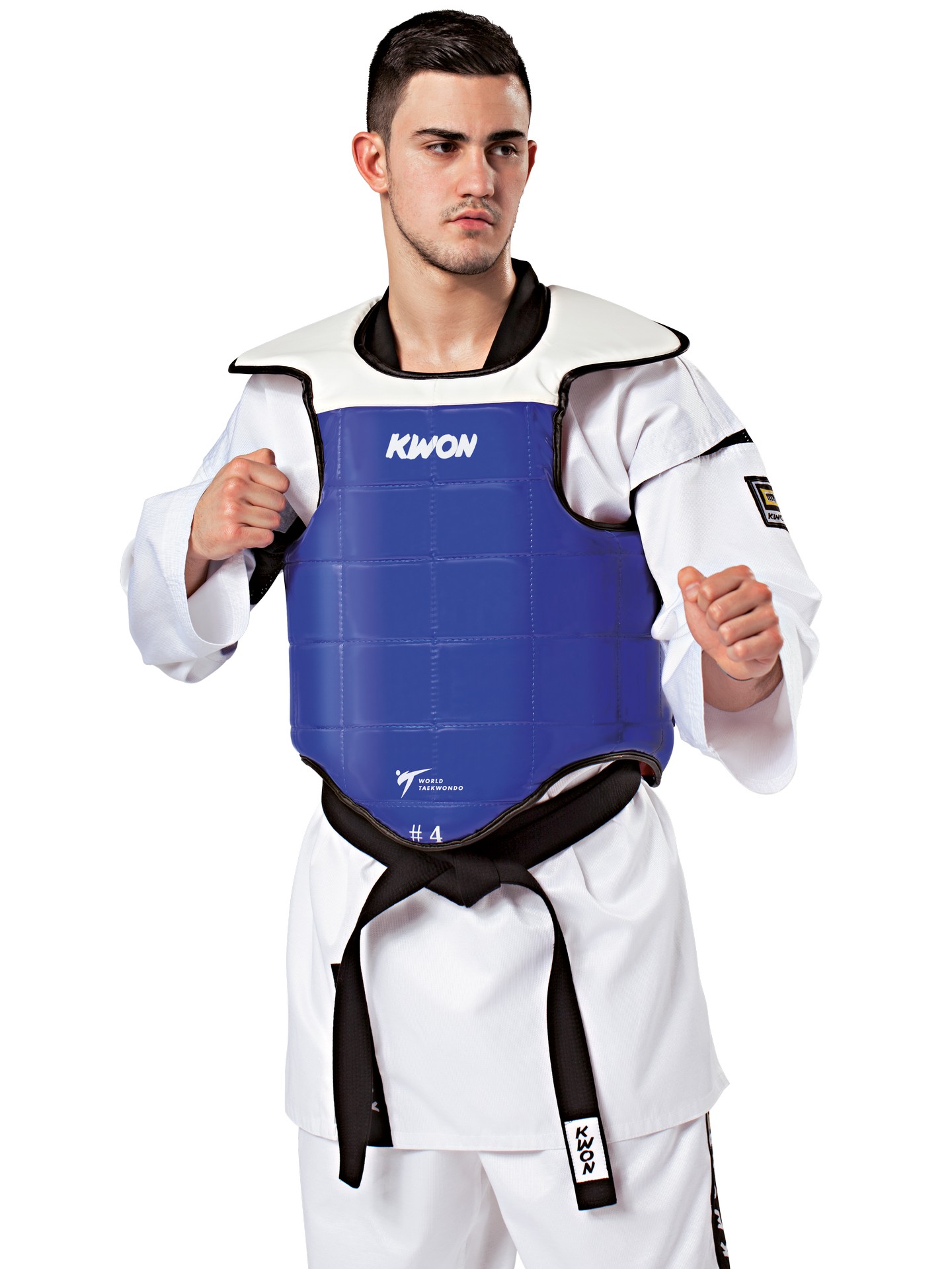CE KWON TKD Kampfweste Korea WTF rec