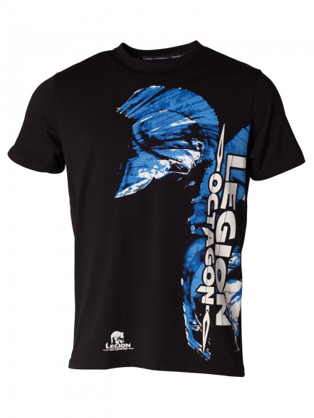 T-Shirt Blue Head by Legion Octagon MMA