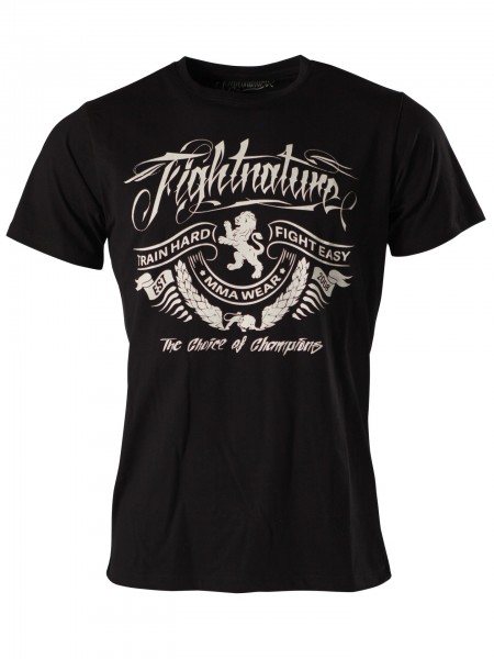 T-Shirt &quot;train hard&quot; by Fightnature