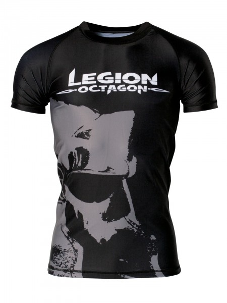 Rashguard Kurzarm T-Shirt Legion Octagon by Kwon