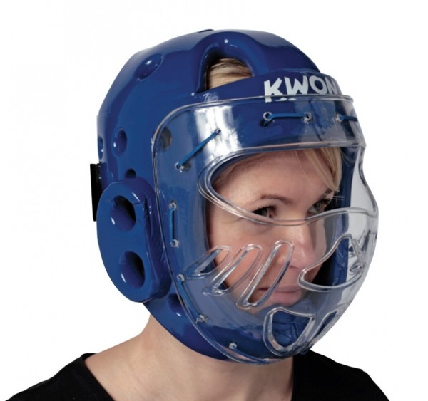 Kopfschutz KSL mit Maske / Visier CE by Kwon