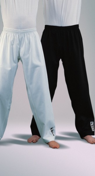 Baumwollhose Sangdan weiß und schwarz