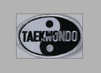 Aufnäher TKD Yin Yang