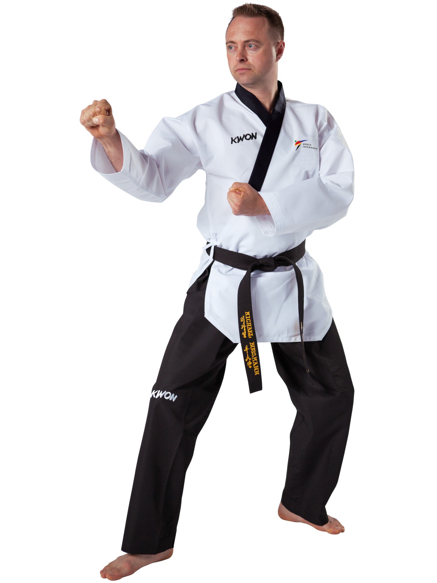 weiss Taekwondoanzug Poomse